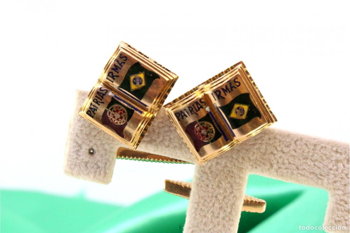 Joyeria: Gemelos de oro de 19,2 quilates - Foto 2