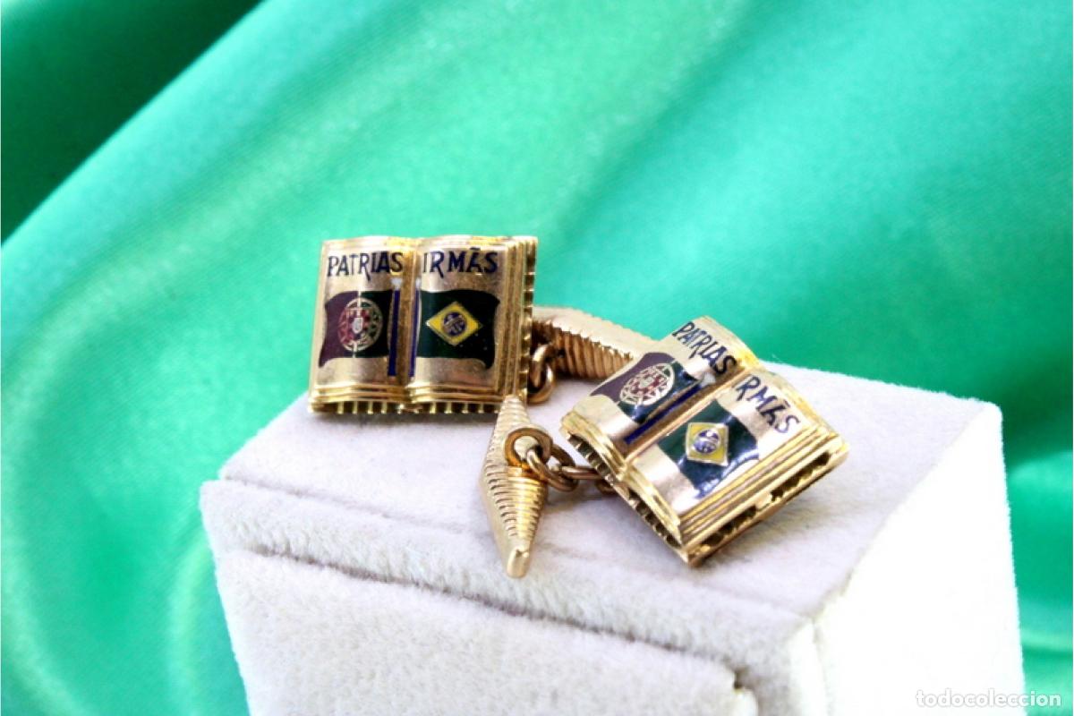 Joyeria: Gemelos de oro de 19,2 quilates - Foto 6