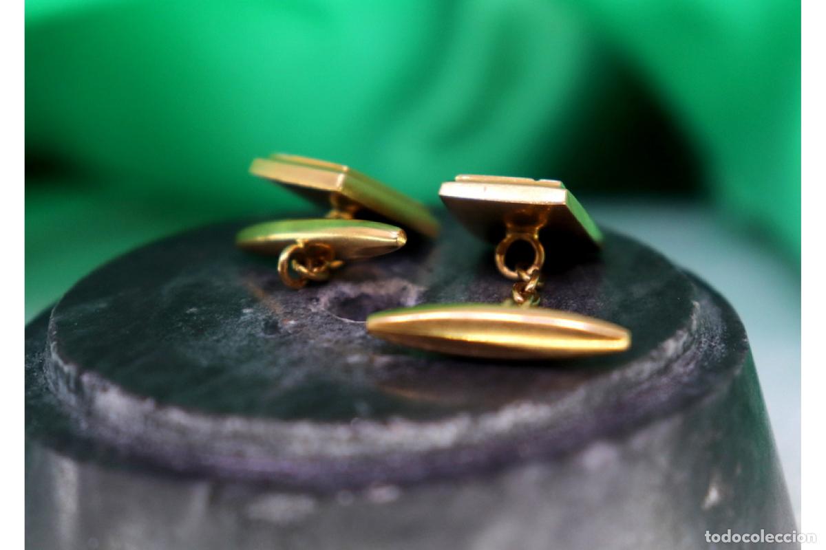 Joyeria: Gemelos de oro de 19,2 quilates - Foto 5