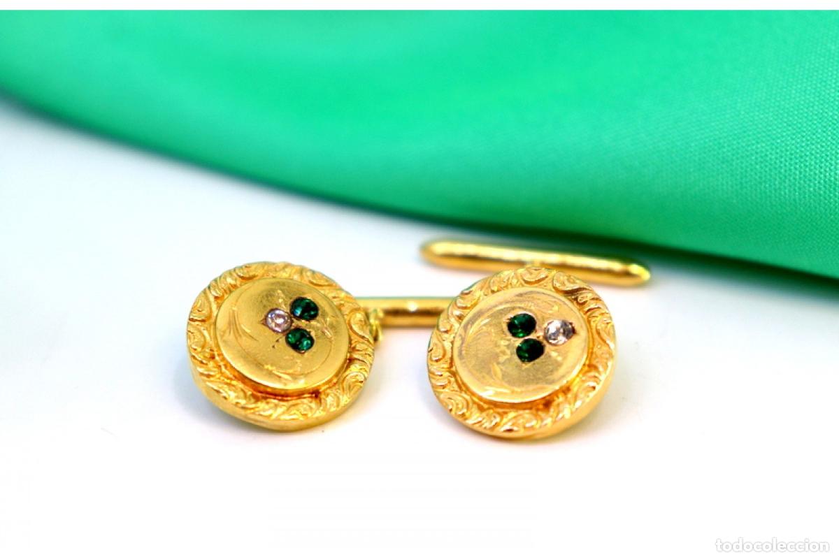 Joyeria: Gemelos de oro de 19,2 quilates - Foto 5