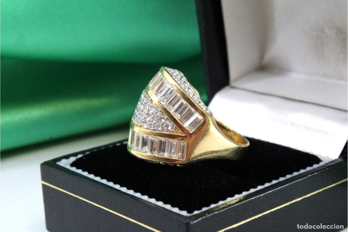 Joyeria: Anillo en oro amarillo de 19,2K. - Foto 2