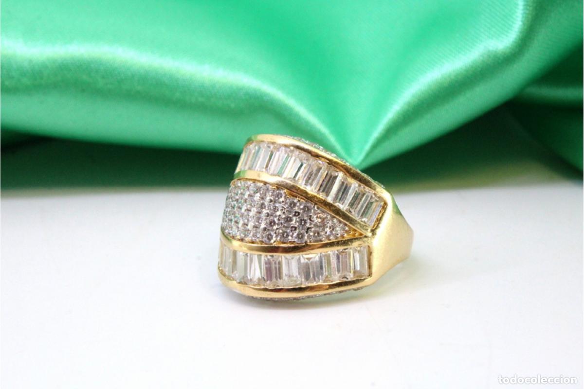 Joyeria: Anillo en oro amarillo de 19,2K.