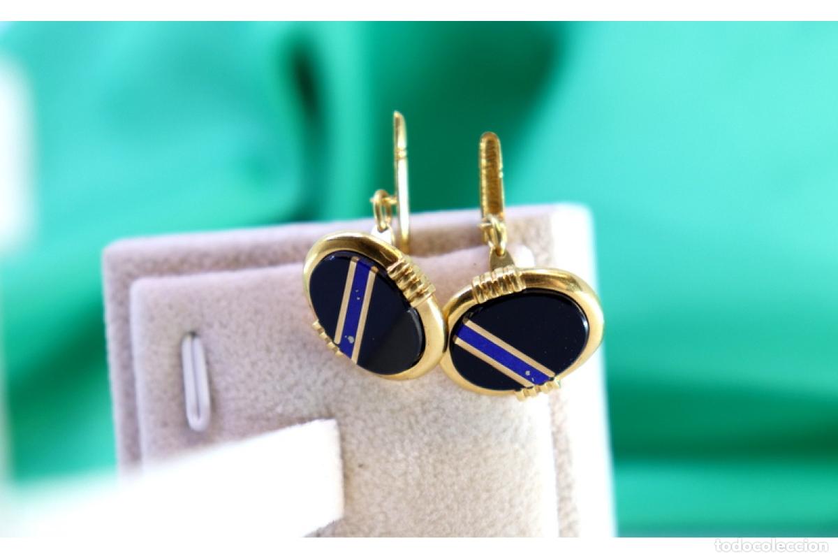 Joyeria: Gemelos de oro de 19,2 quilates con &oacute;nix - Foto 5