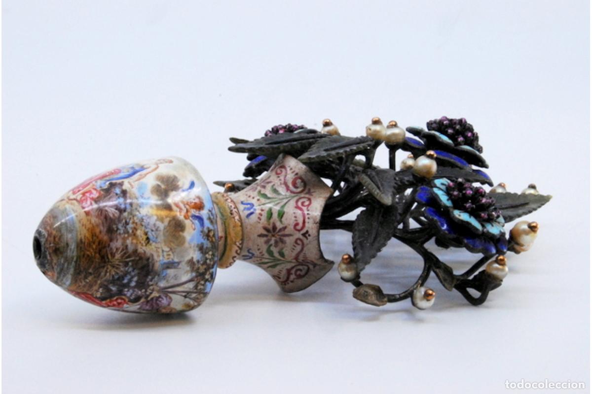 Joyeria: Ramo de flores, en oro y plata. - Foto 3