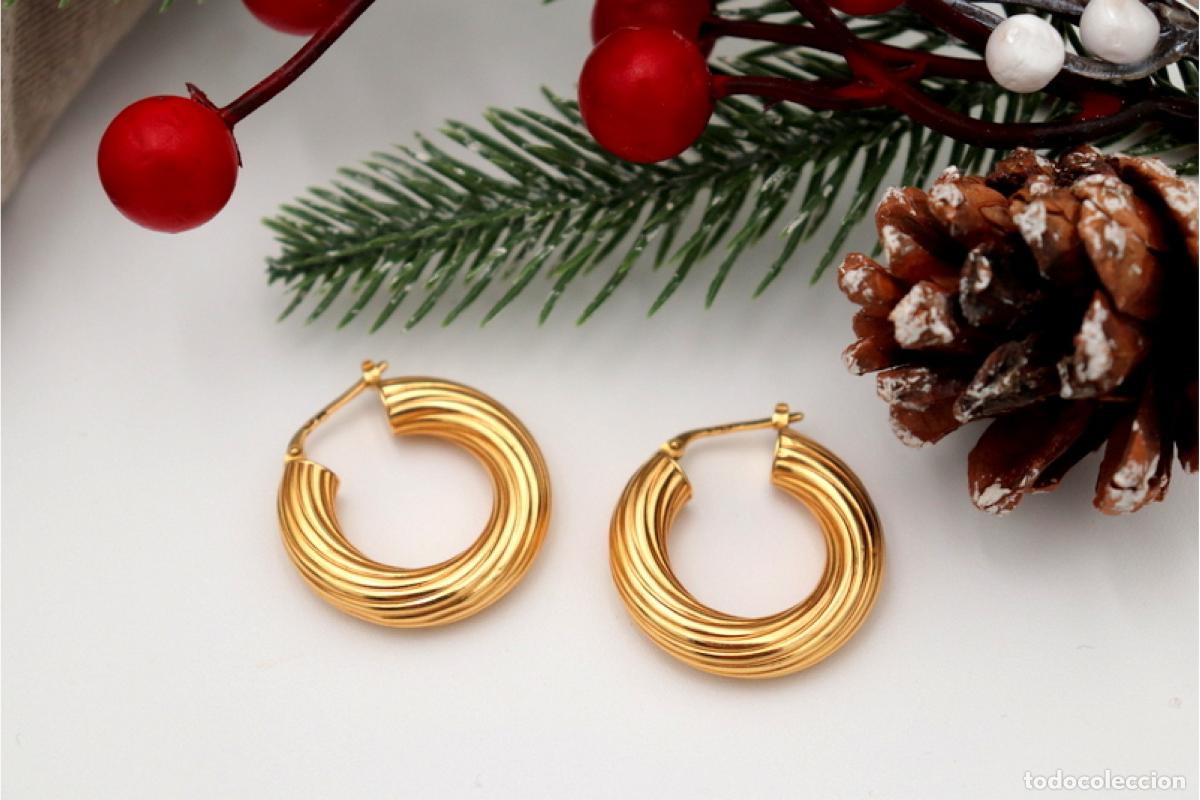 Joyeria: Pendientes en Oro de 19,2K
