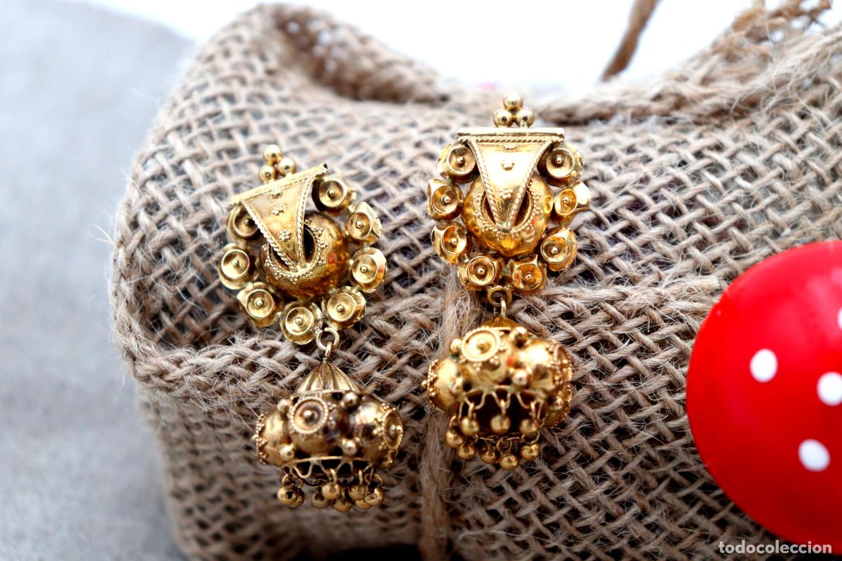 Joyeria: Pendientes en Oro de 19,2K - Foto 2