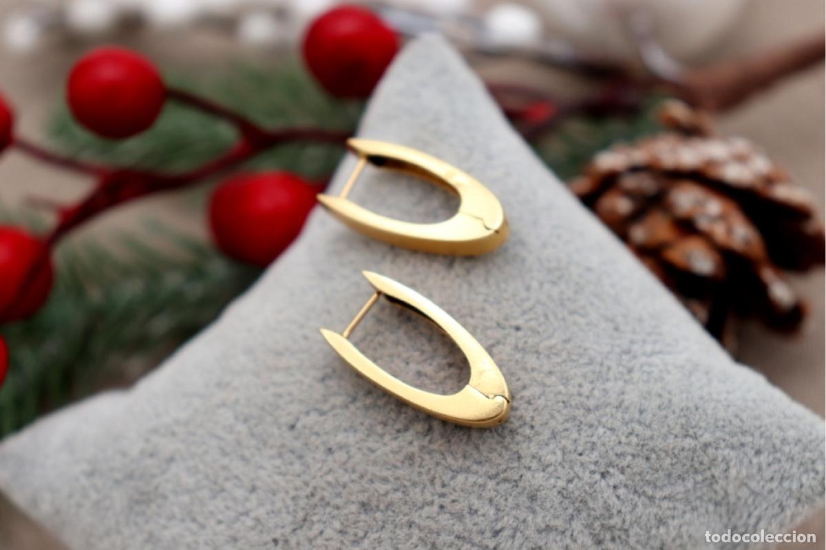 Joyeria: Pendientes en Oro de 19,2K - Foto 3