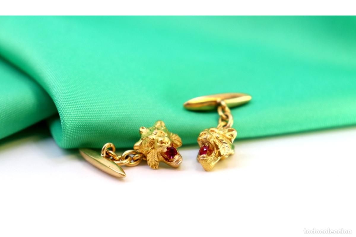 Joyeria: Gemelos de oro de 19,2 quilates - Foto 3