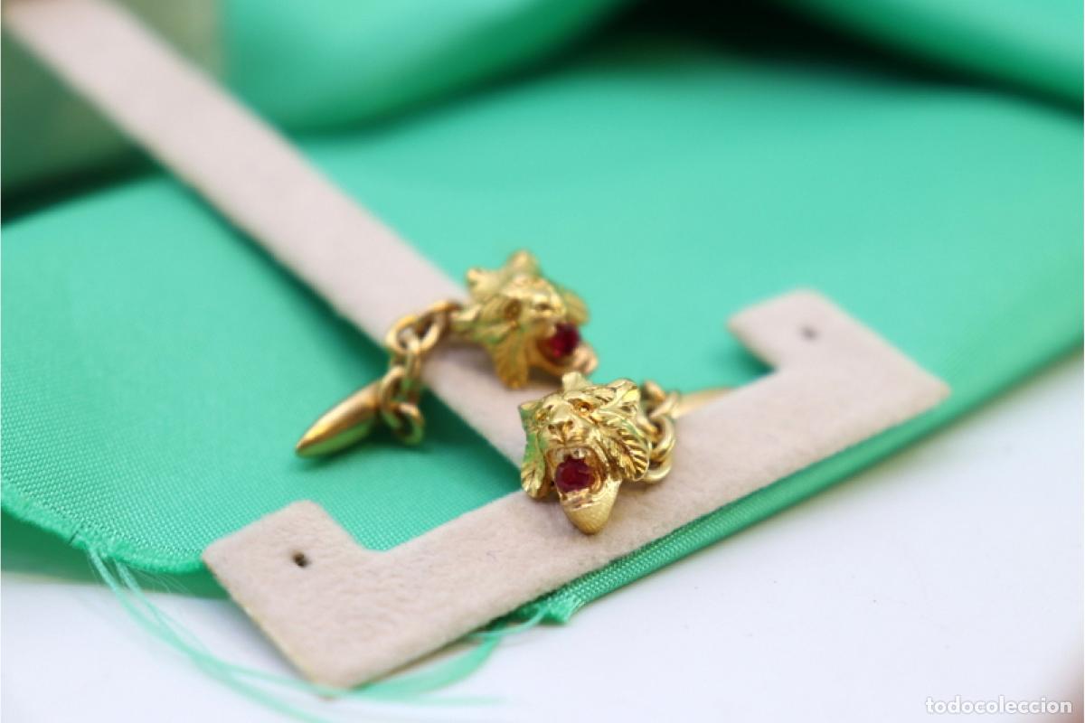 Joyeria: Gemelos de oro de 19,2 quilates - Foto 6