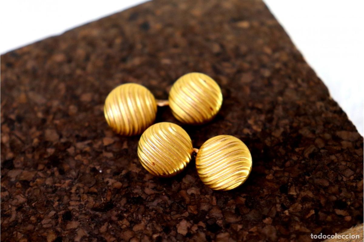 Joalheria: Gemelos de oro de 18 quilates
