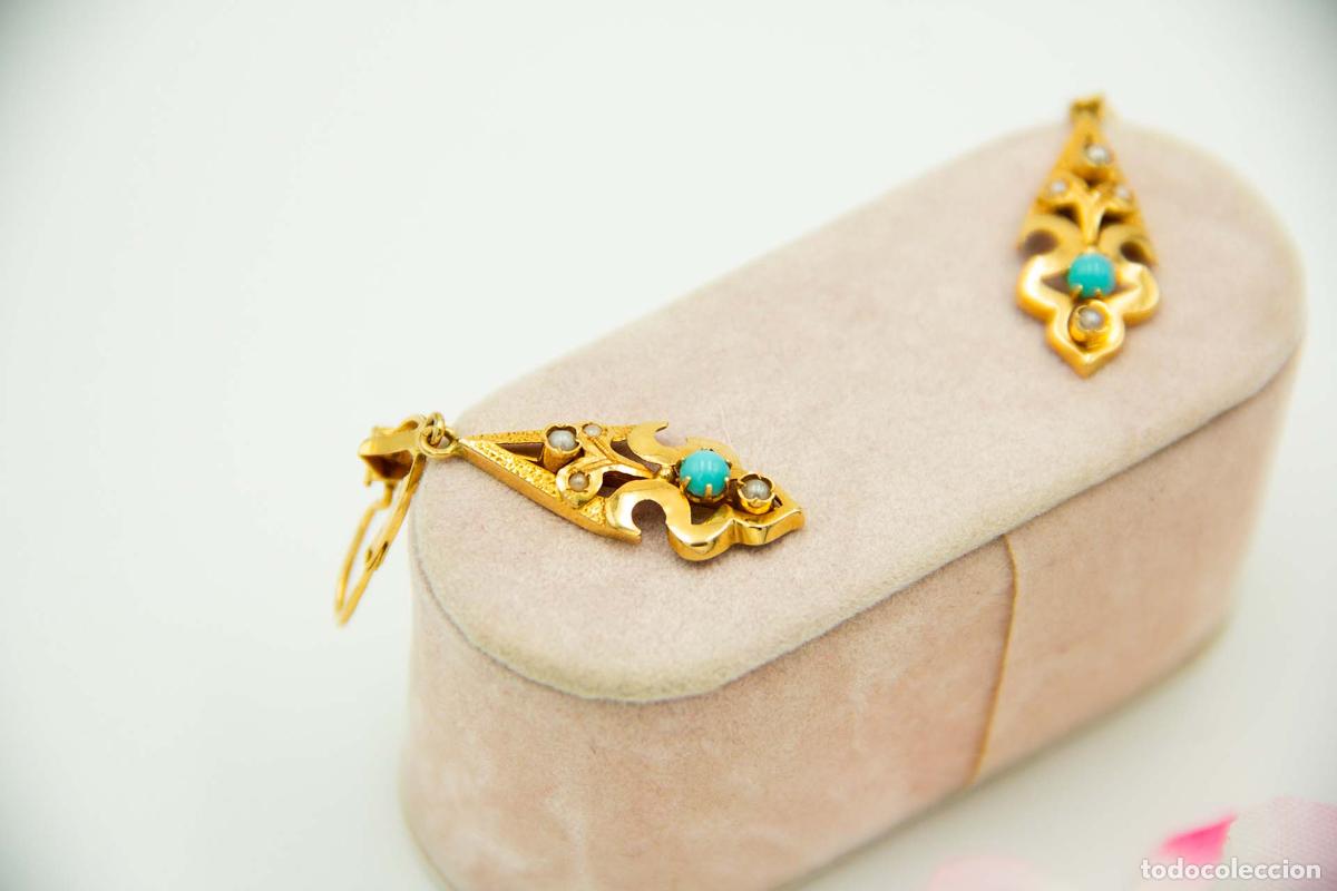 Joyeria: Pendientes en Oro de 19,2K - Foto 3