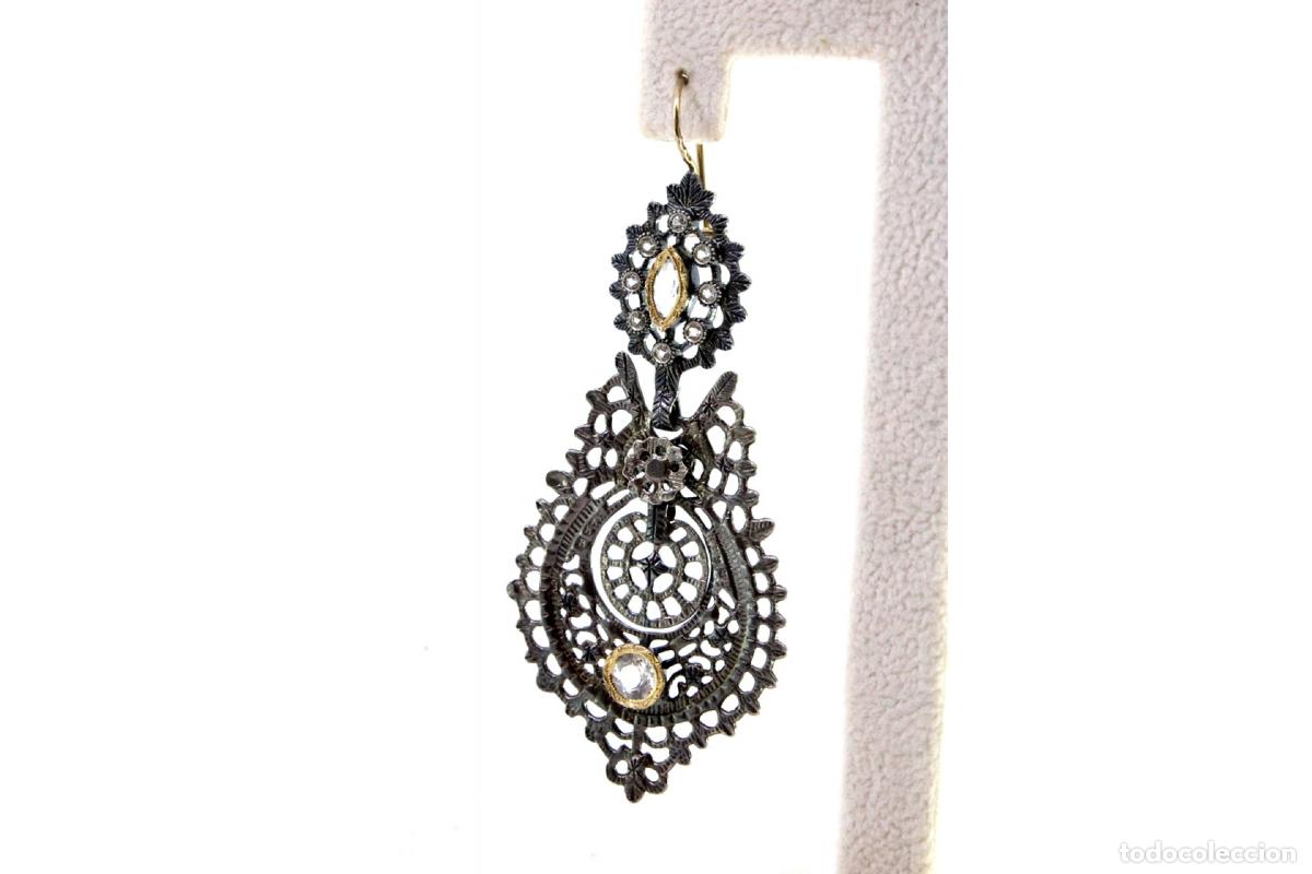 Joyeria: Pendientes en Oro de 19,2K - Foto 4