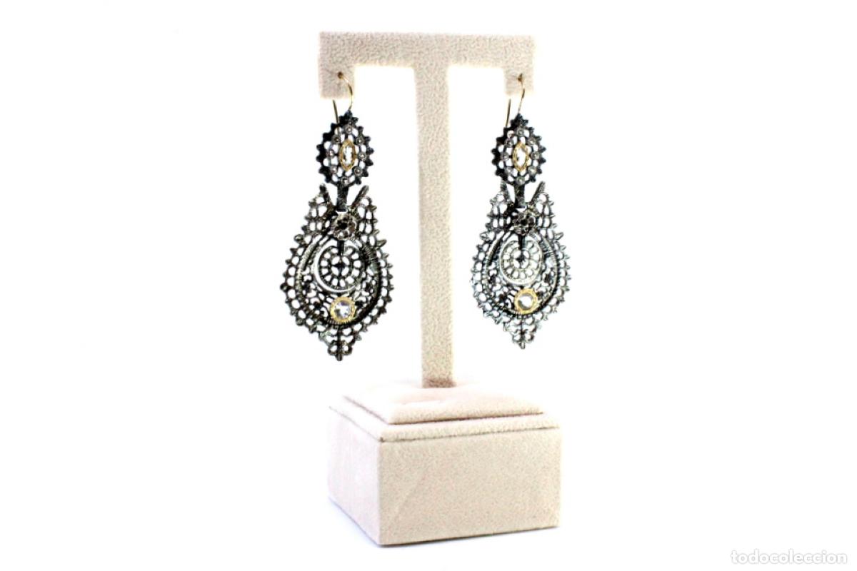 Joyeria: Pendientes en Oro de 19,2K - Foto 6