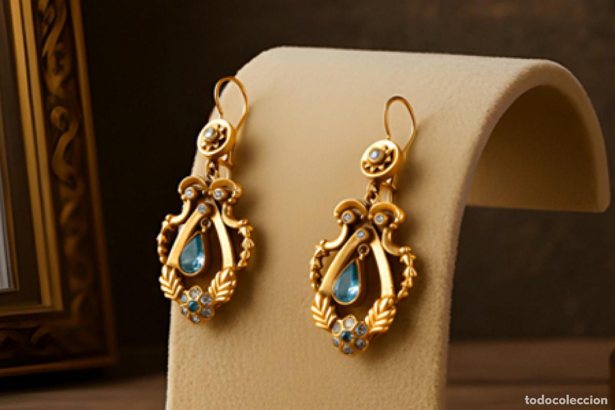 Joaillerie: Pendientes en Oro de 19,2K