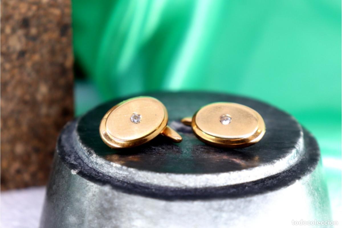Joalheria: Gemelos de oro de 19,2 quilates