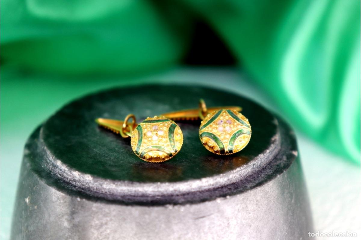 Joyeria: Gemelos de oro de 19,2 quilates - Foto 7