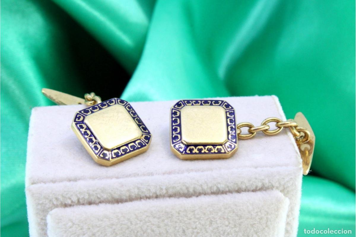 Joyeria: Gemelos de oro de 19,2 quilates - Foto 5
