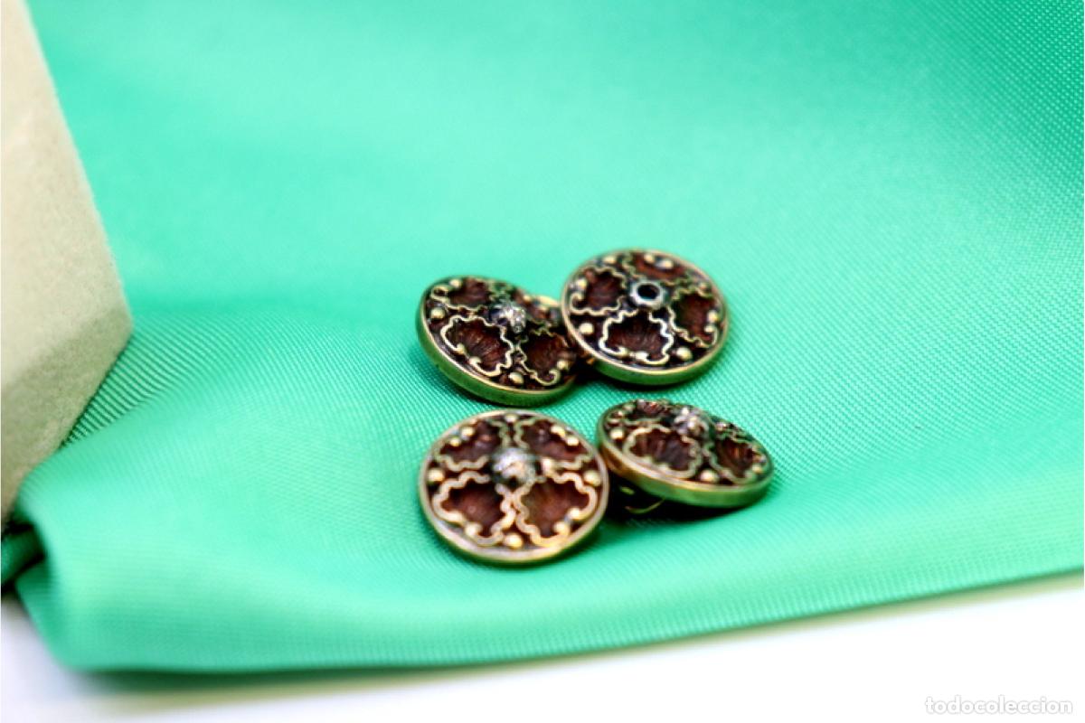 Joyeria: Gemelos de oro de 19,2 quilates con diamantes - Foto 6