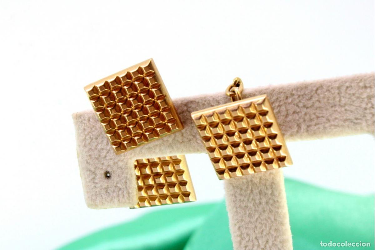 Joyeria: Gemelos de oro de 19,2 quilates - Foto 3