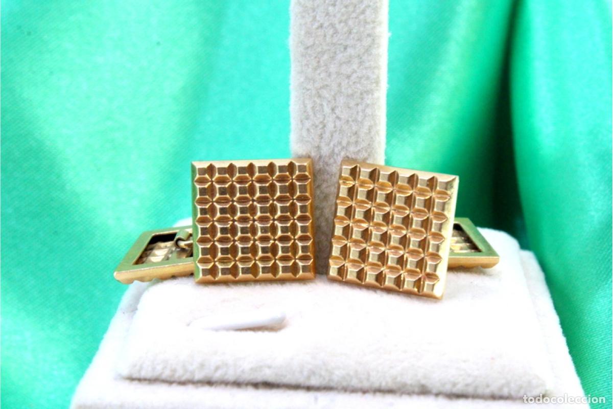Joyeria: Gemelos de oro de 19,2 quilates - Foto 6