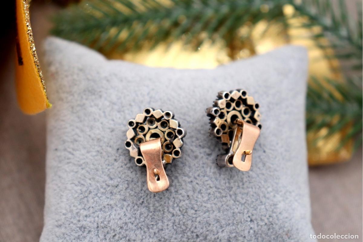 Joyeria: Gemelos de oro y plata de 19,2K con diamantes. - Foto 5