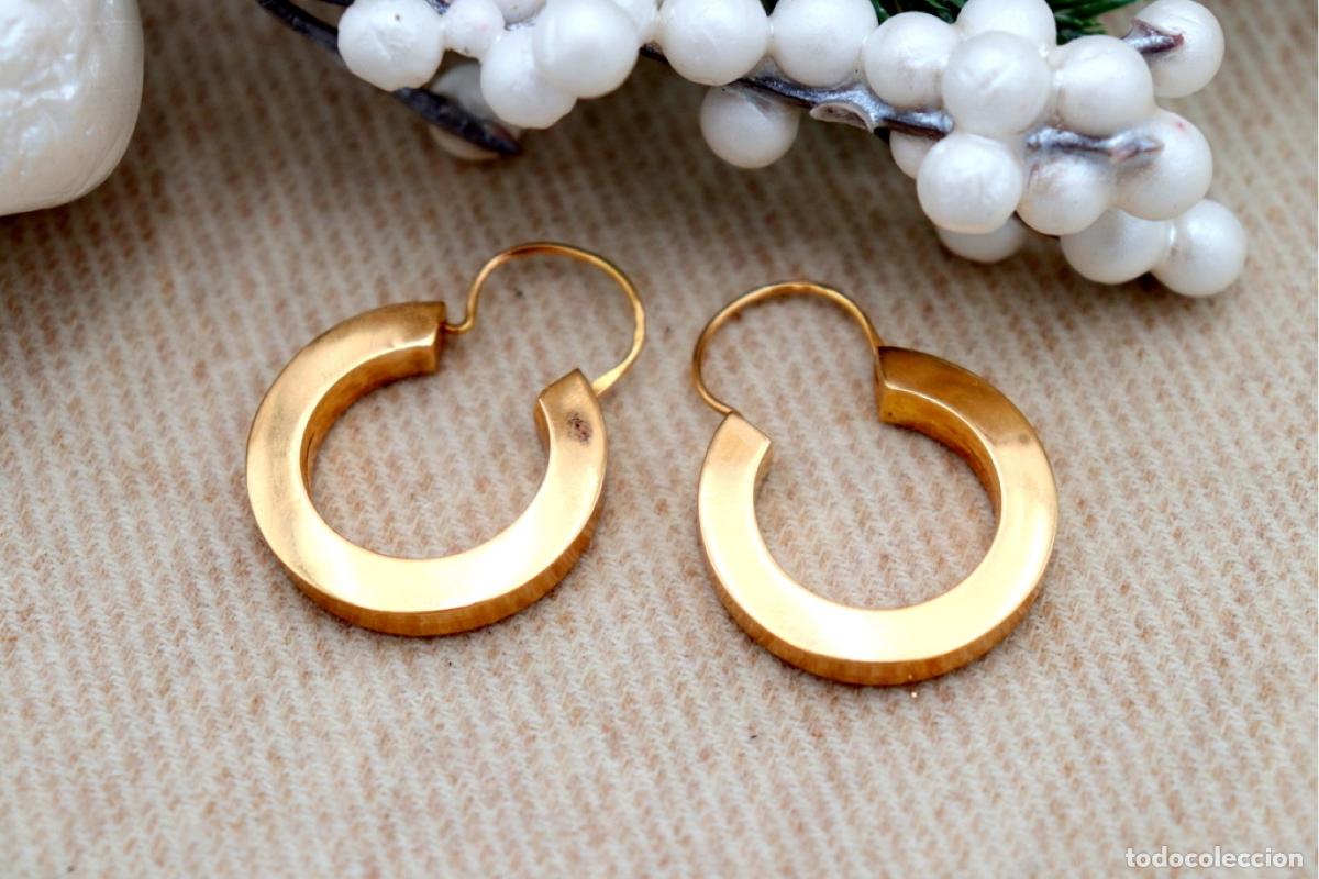 Joyeria: Pendientes en Oro de 19,2K - Foto 2