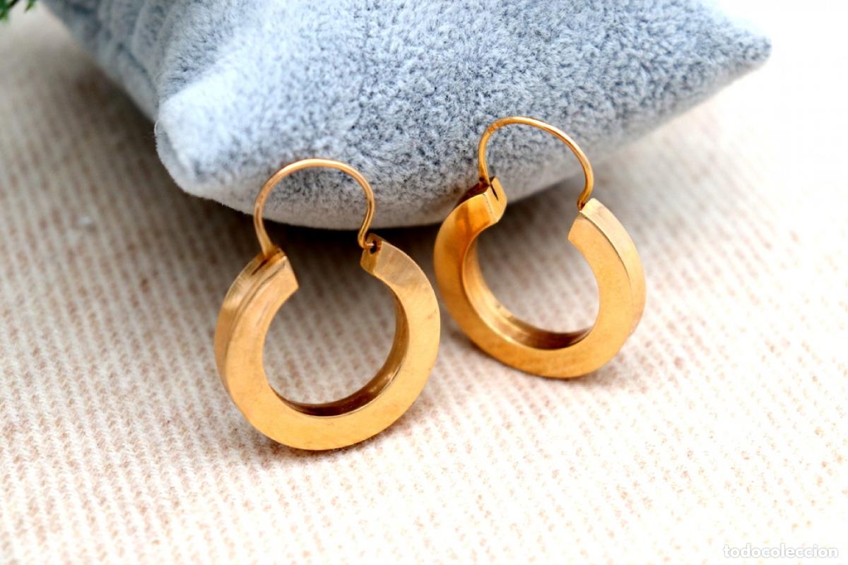 Joyeria: Pendientes en Oro de 19,2K - Foto 6