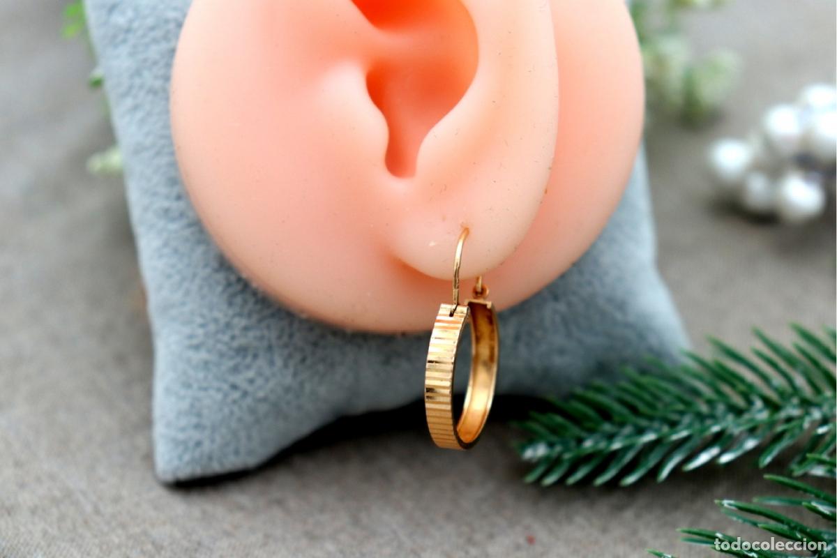 Joyeria: Pendientes en Oro de 19,2K - Foto 4