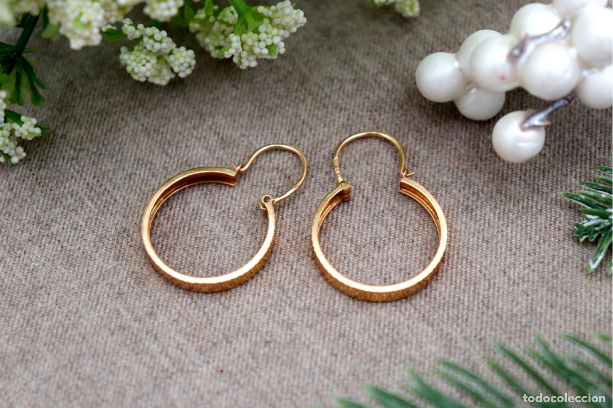 Joyeria: Pendientes en Oro de 19,2K - Foto 5