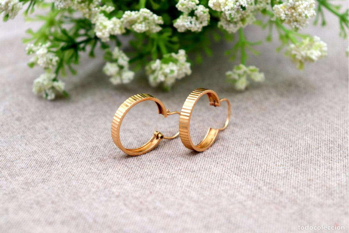 Joyeria: Pendientes en Oro de 19,2K - Foto 6