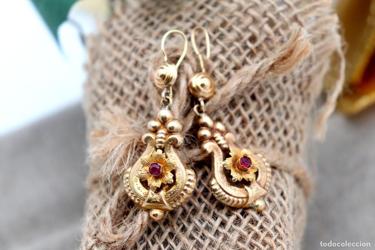 Joyeria: Pendientes en Oro de 19,2K - Foto 2