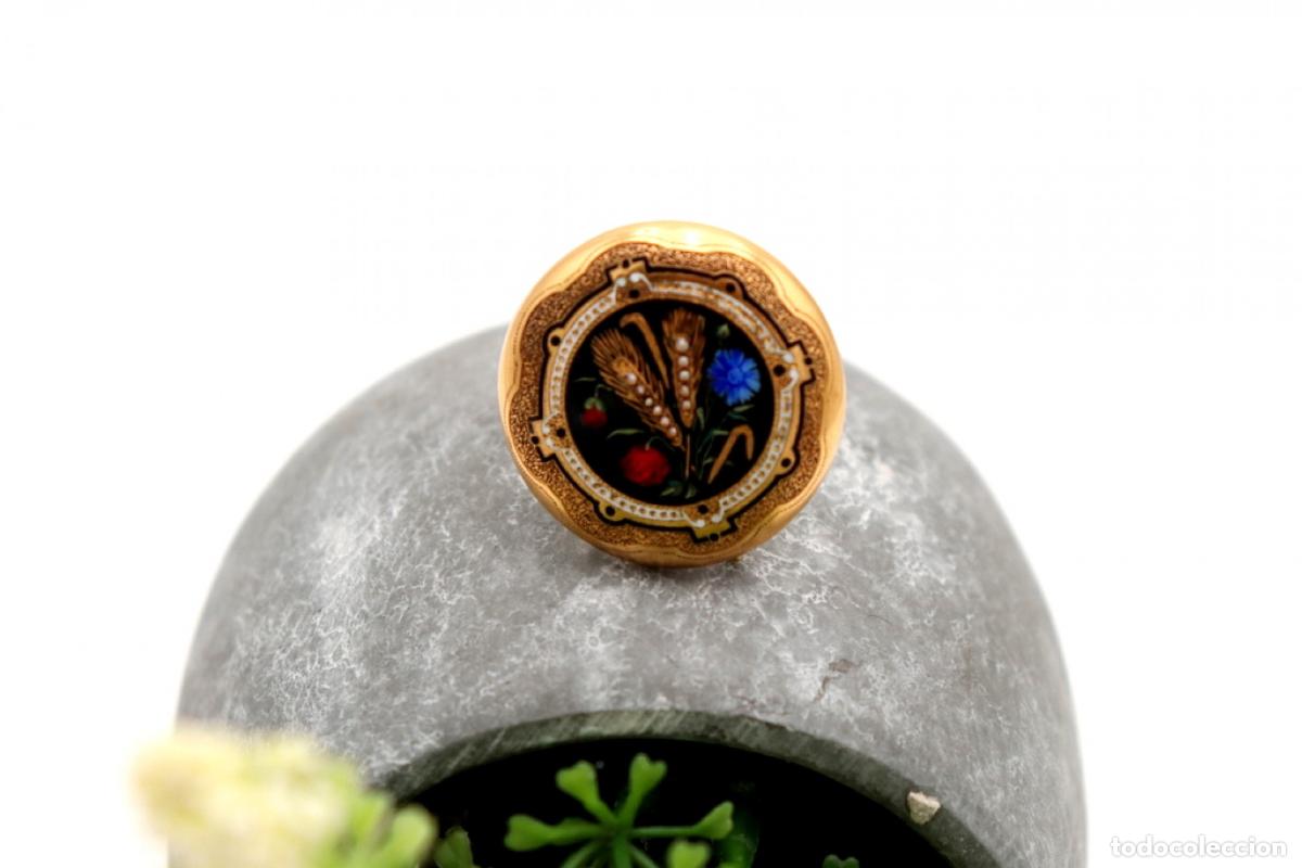 Joyeria: Broche de oro de 18 quilates con perlas - Foto 2