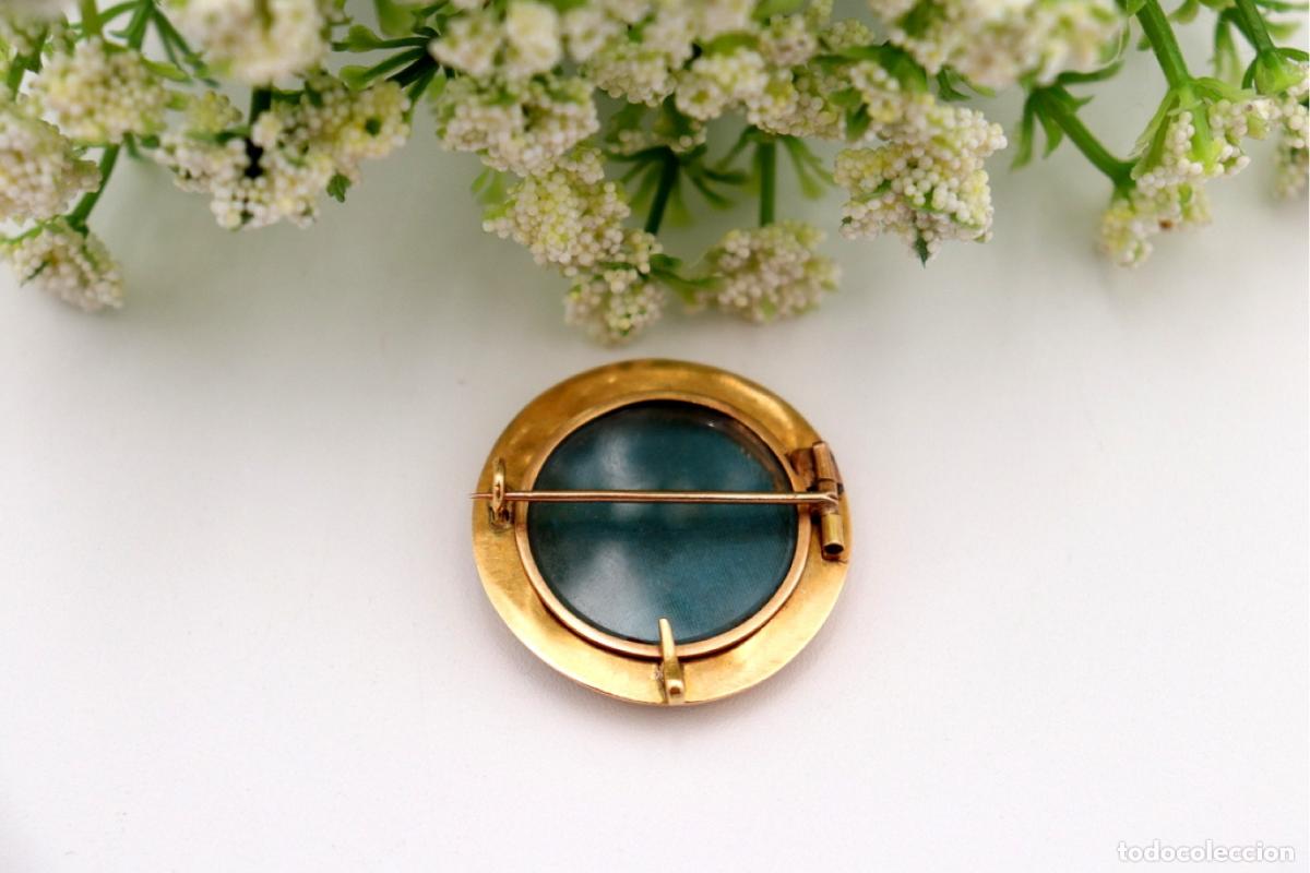 Joyeria: Broche de oro de 18 quilates con perlas - Foto 5