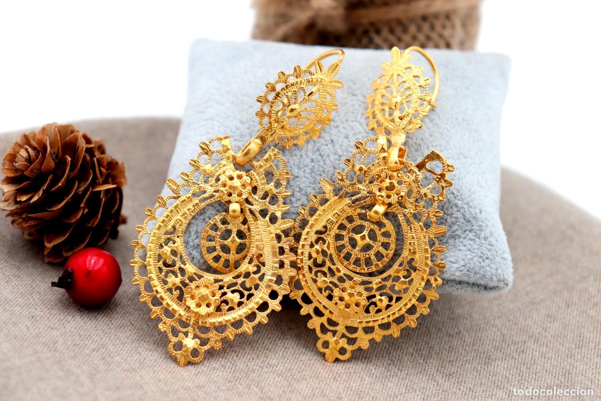 Joyeria: Pendientes en Oro de 19,2K - Foto 5