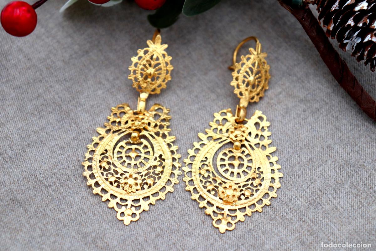 Joyeria: Pendientes en Oro de 19,2K - Foto 6