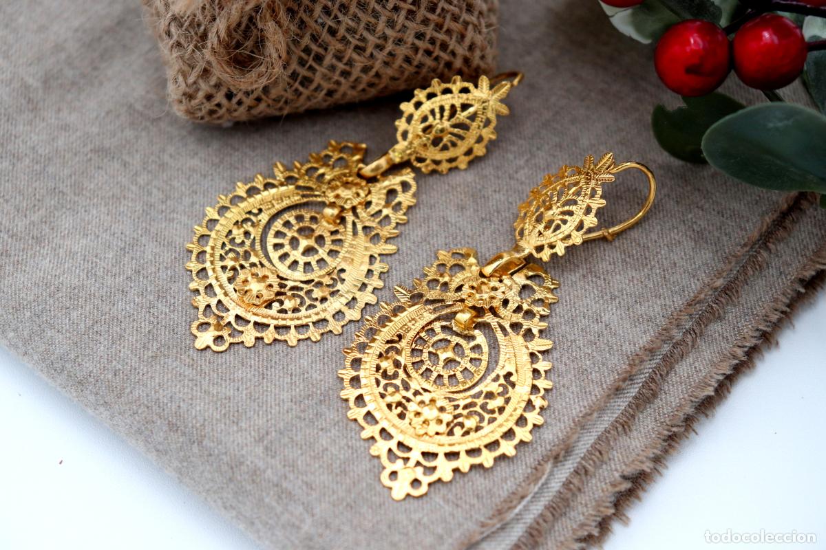 Schmuck: Pendientes en Oro de 19,2K
