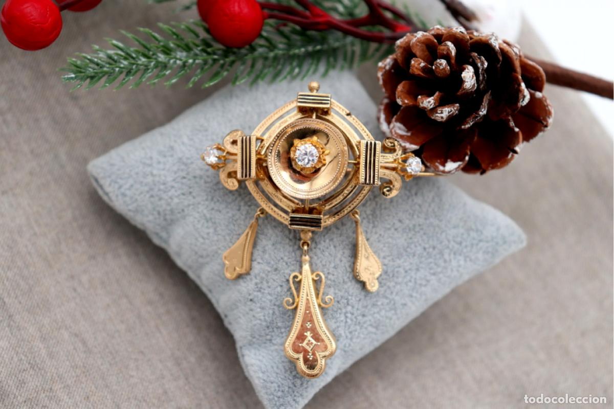 Joyeria: Broche de oro de 19,2 quilates - Foto 2