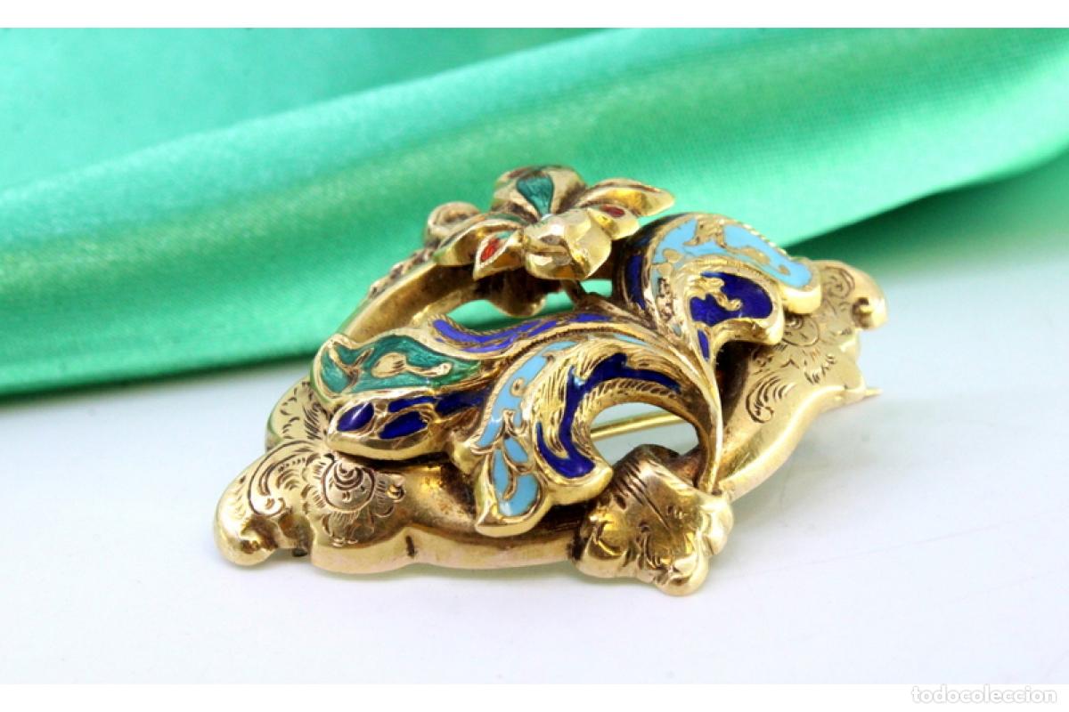 Joyeria: Broche de oro de 19,2 quilates - Foto 4