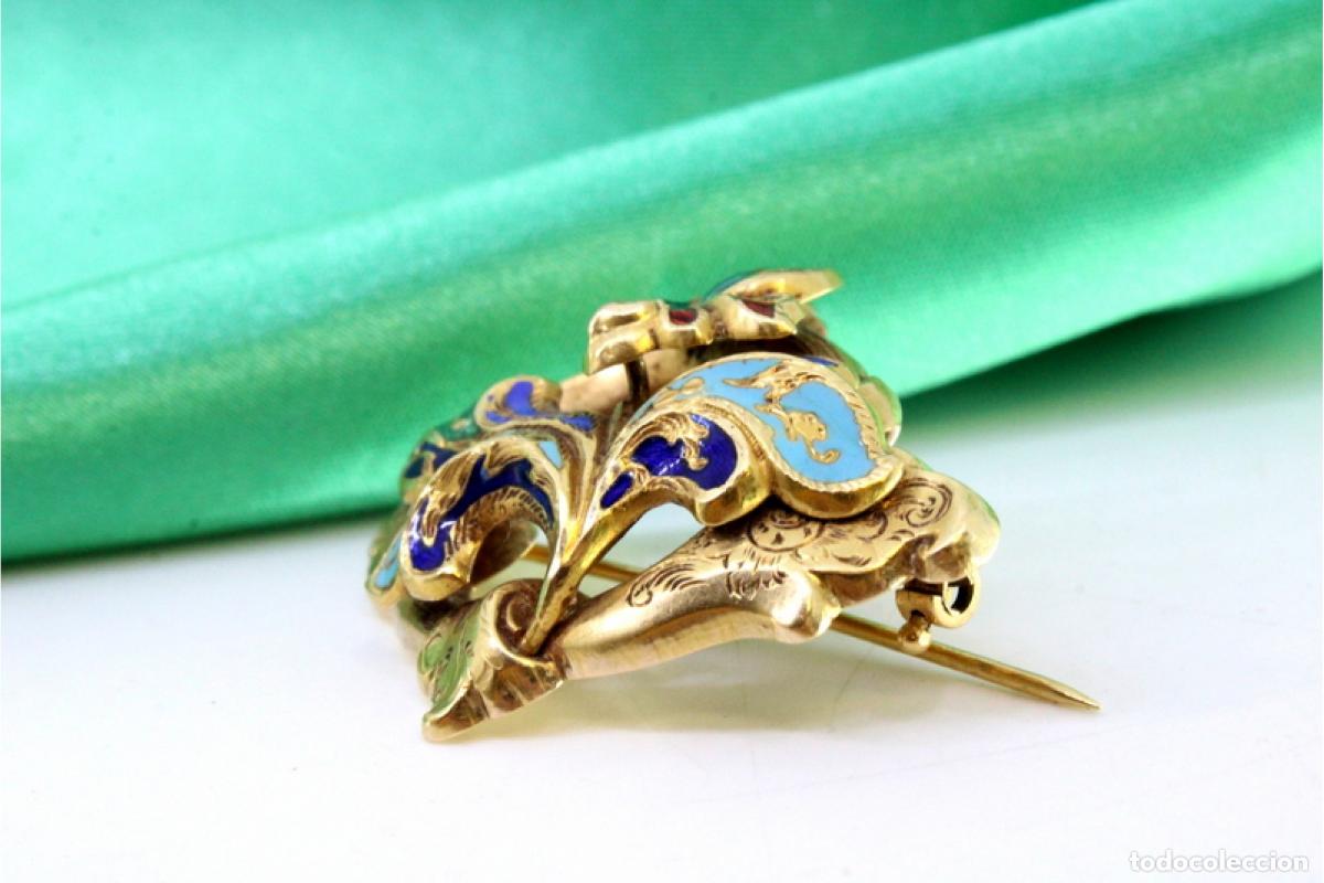 Joyeria: Broche de oro de 19,2 quilates - Foto 5