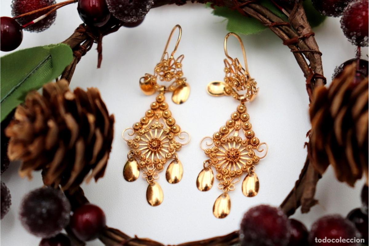 Joyeria: Pendientes en Oro de 19,2K