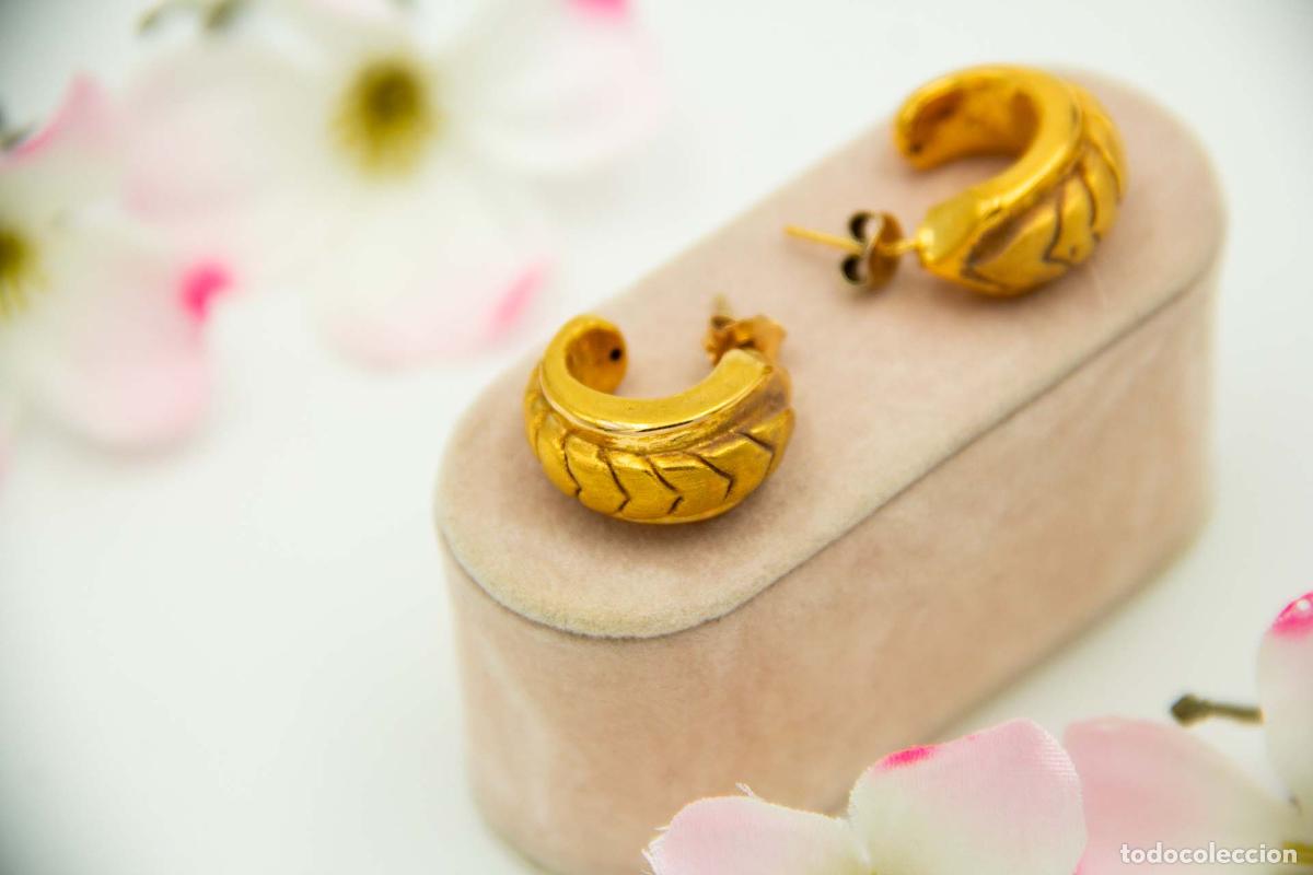 Joyeria: Pendientes en Oro de 19,2K - Foto 2