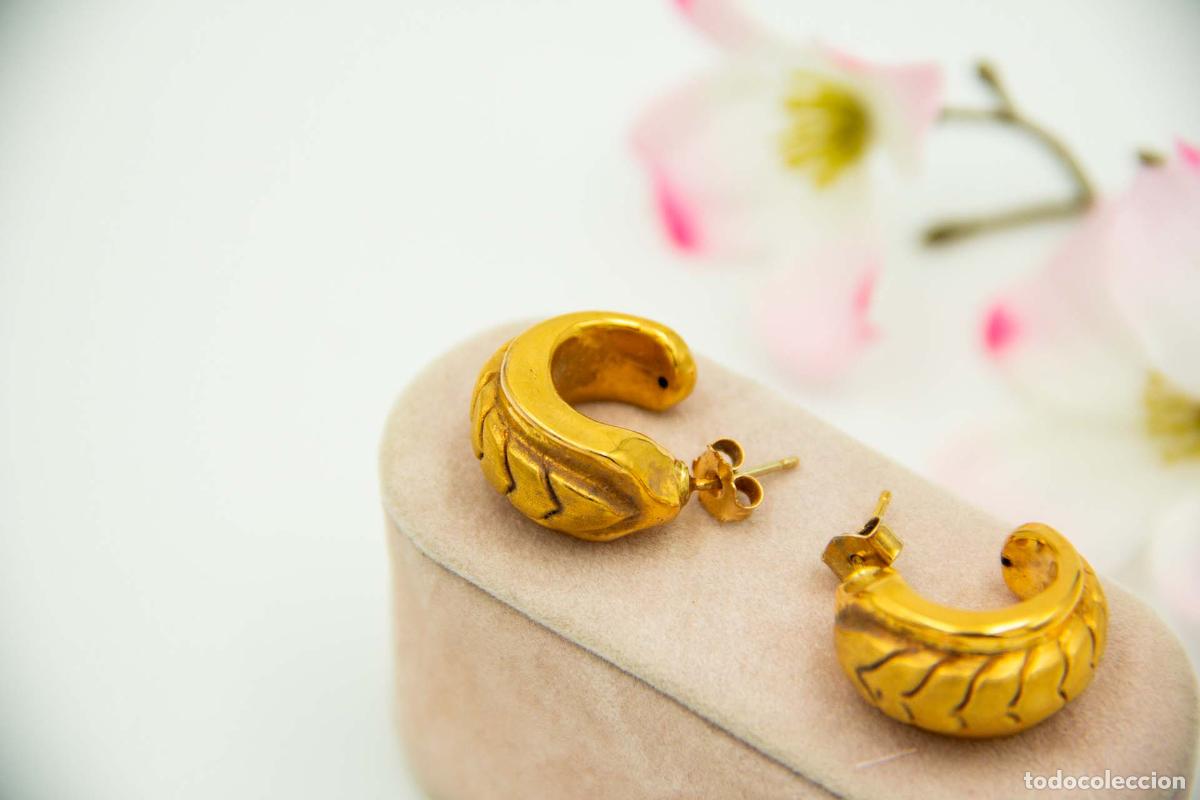 Joyeria: Pendientes en Oro de 19,2K - Foto 3