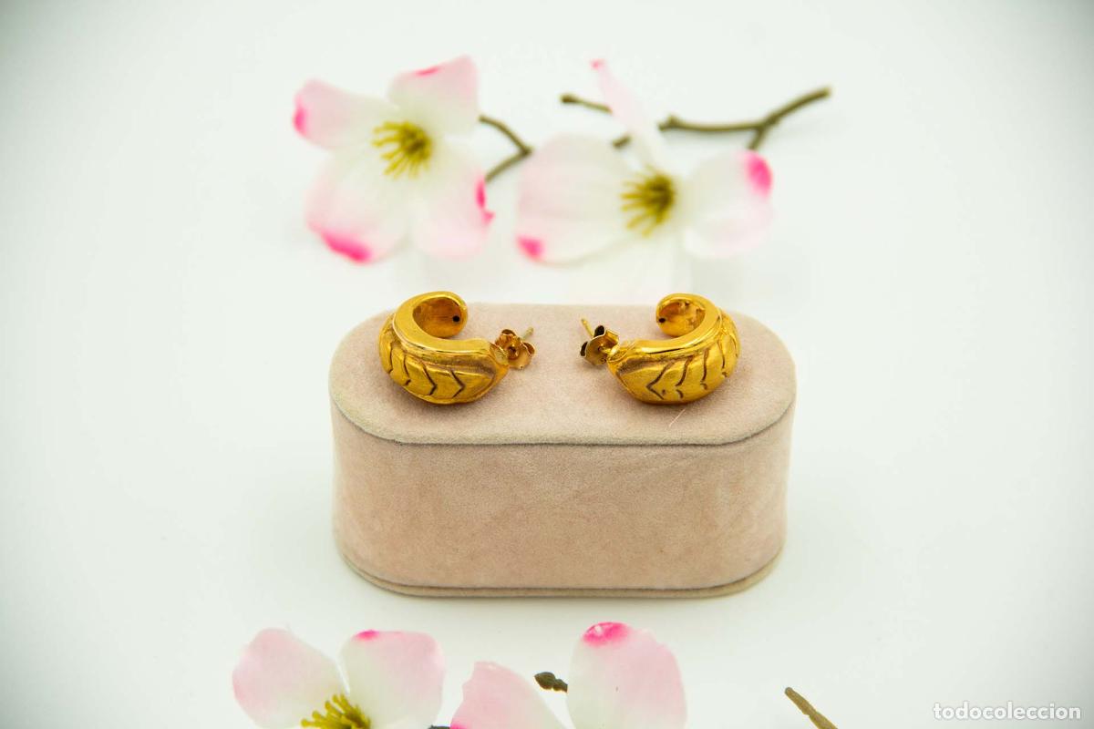 Schmuck: Pendientes en Oro de 19,2K