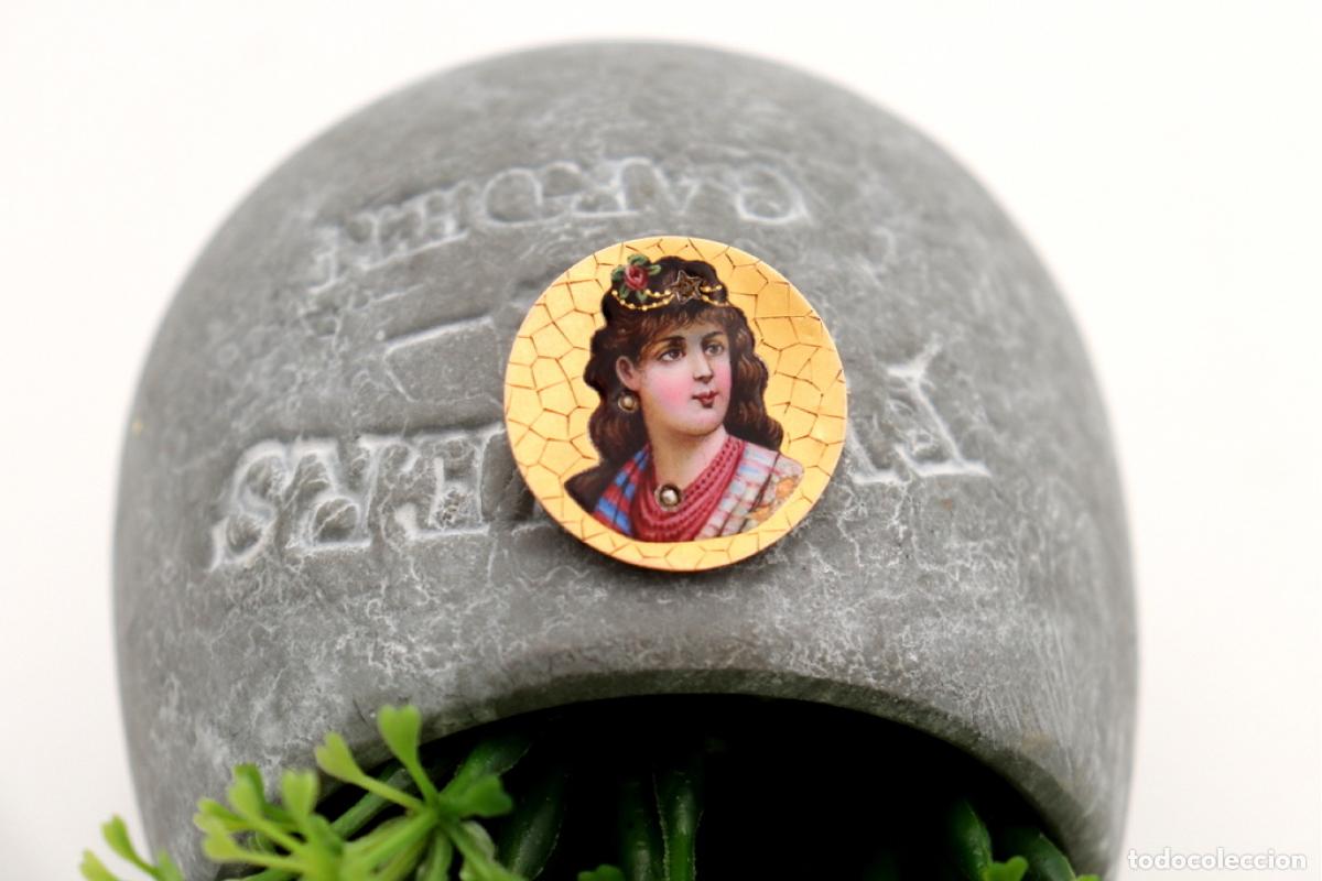 Joyeria: Broche de oro de 19,2 quilates con diamantes - Foto 2