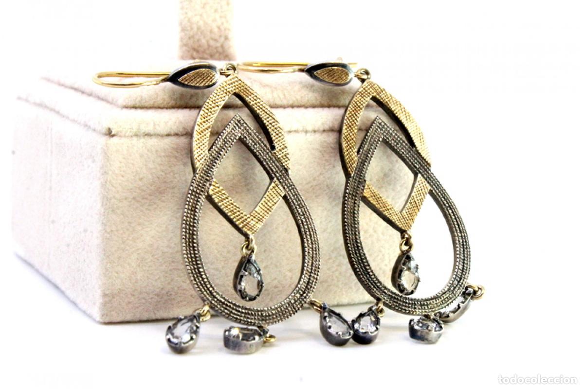 Joyeria: Pendientes en Oro de 19,2K - Foto 3