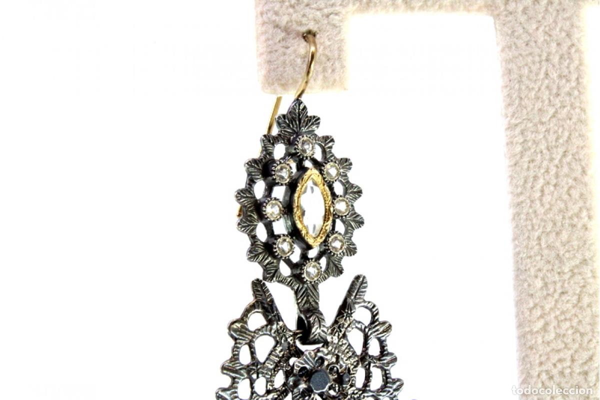 Joyeria: Pendientes en Oro de 19,2K - Foto 3