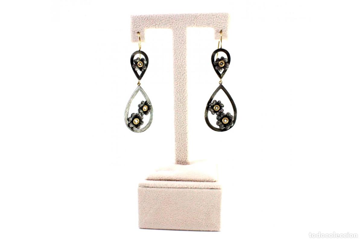 Joyeria: Pendientes en Oro de 19,2K - Foto 3