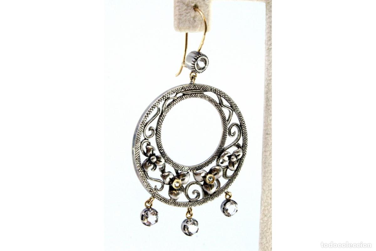 Joyeria: Pendientes en Oro de 19,2K - Foto 4
