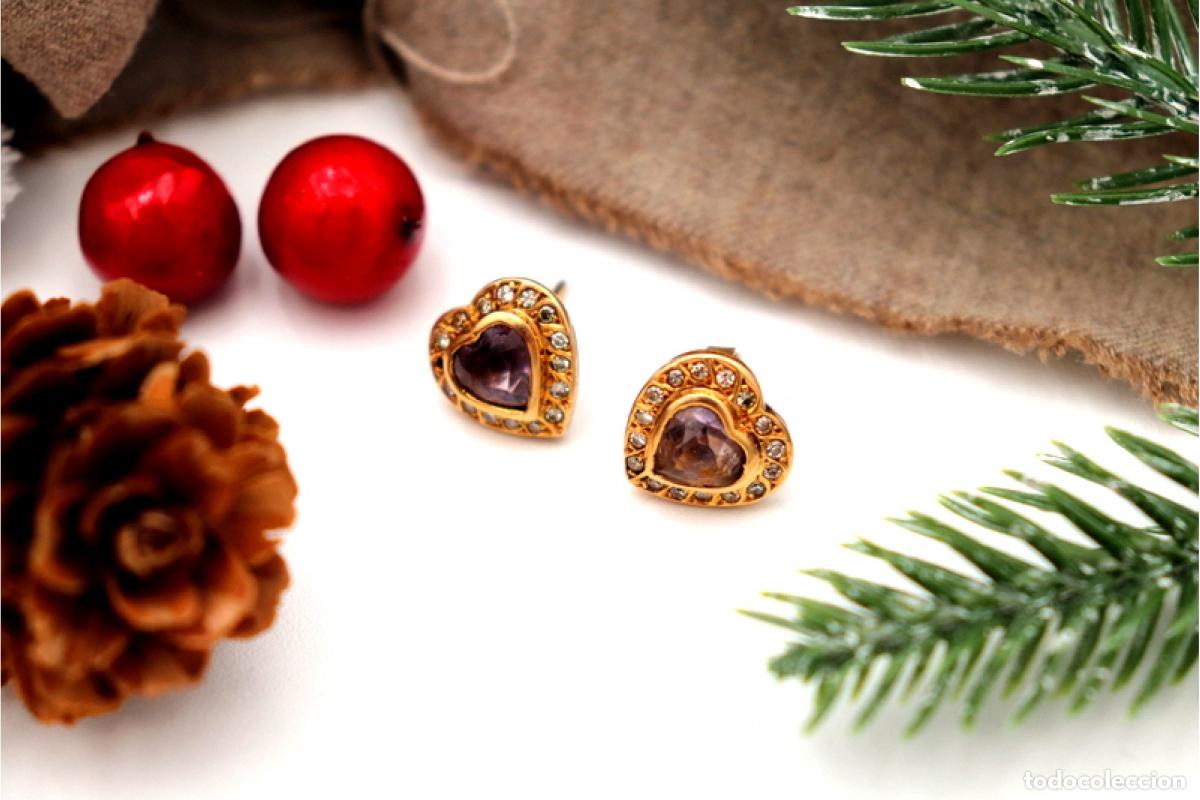 Joyeria: Pendientes de oro de 19,2 quilates con diamantes - Foto 6