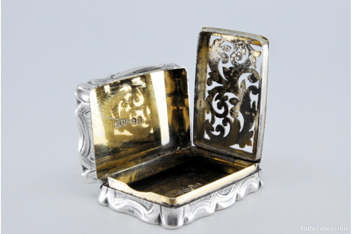 Joyeria: Caja de vinagretas, en oro y plata. - Foto 4